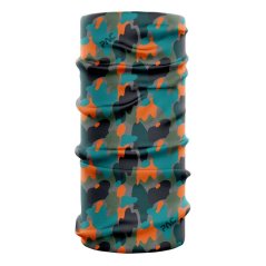 Detská multifunkčná šatka P.A.C. Kids Original - Neon camouflage