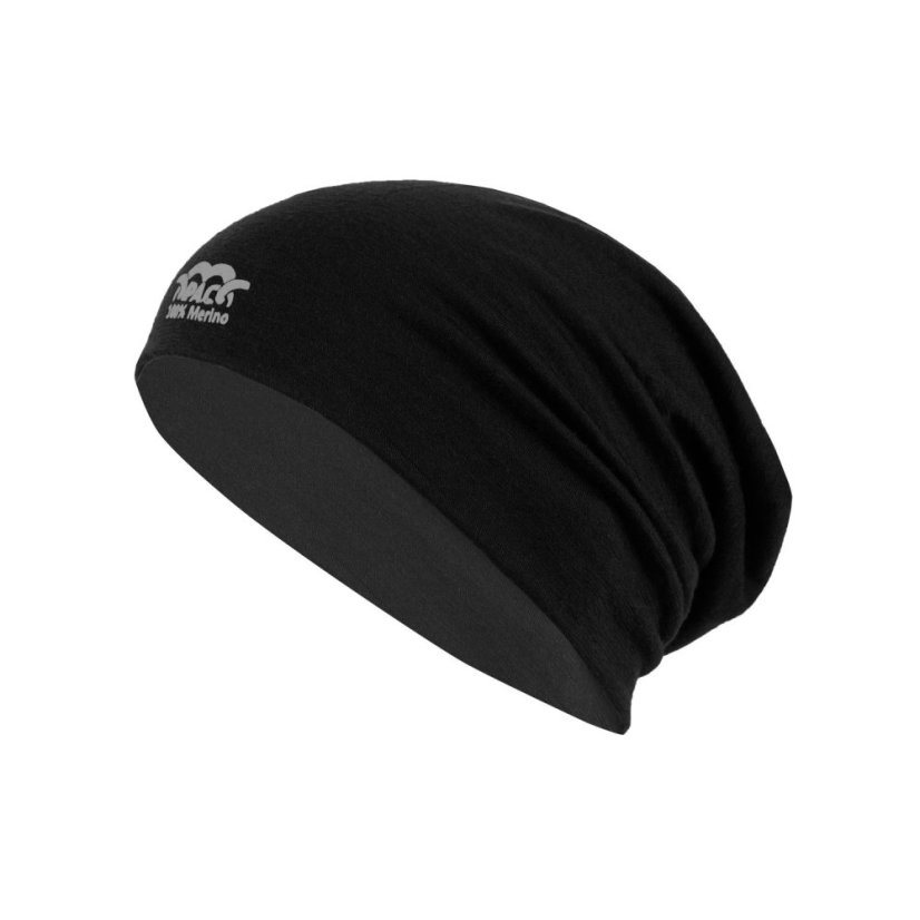 Čiapka P.A.C. Merino Beanie - Black