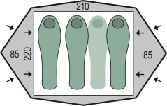 Stan Pinguin Gemini 210 (green)