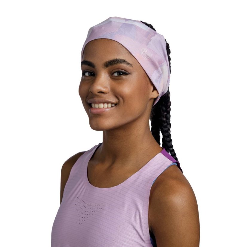 Čelenka BUFF Coolnet UV+ Headband - Shane Orchid