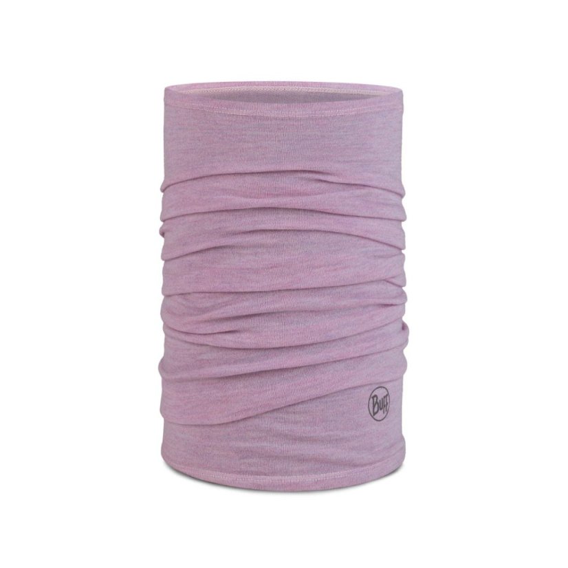 Multifunkčná šatka BUFF MW Merino Wool - Melange Lilac Sand