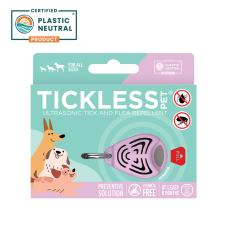 Ultrazvukový odpudzovač kliešťov pre psov a mačky Tickless PET Pink