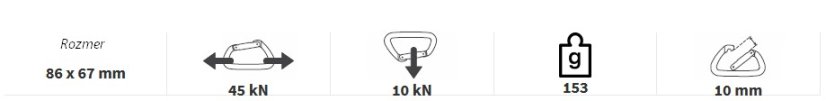 Karabína Climbing Technology Q-Link HM