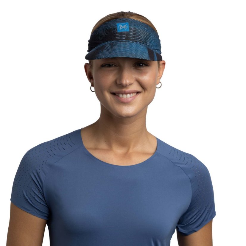 Šilt BUFF Pack Run Visor - Malc Azure