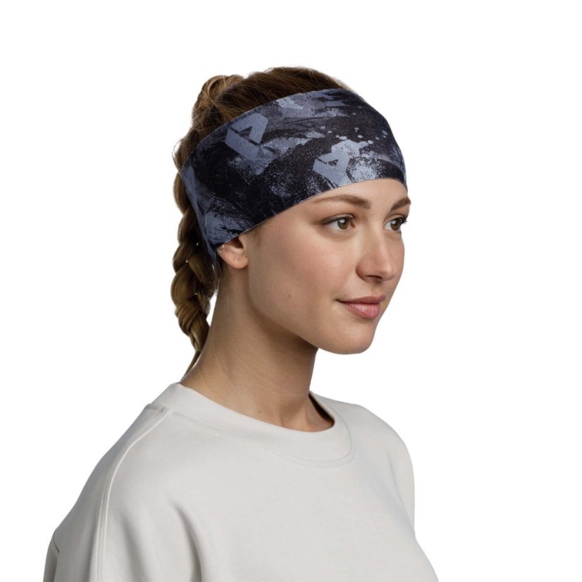 Čelenka BUFF Thermonet Headband - Skatick Graphite