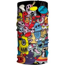 Detská multifunkčná šatka H.A.D. Originals Kids - Monster Friends