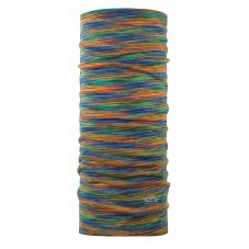 Detská multifunkčná šatka P.A.C. Kids Merino - Multi Rainbows