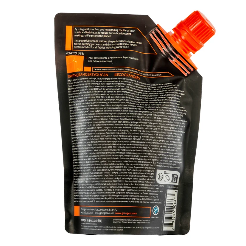 Náhradná náplň Grangers Performance Repel Plus Eco Refill 275ml