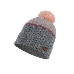 Čiapka P.A.C. Nature Akela Merino Pom Beanie - Grey