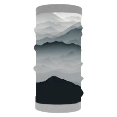 Multifunkčná šatka P.A.C. Twisted Fleece - Foggy Mountains