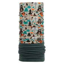 Detská multifunkčná šatka P.A.C. Kids Recycled Fleece - Fox & Bear