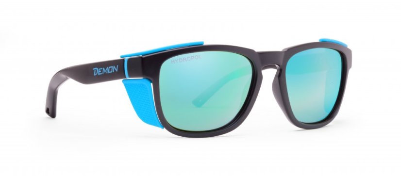 Okuliare DEMON XLITEJ  POLARIZED - MATT BLACK BLUE