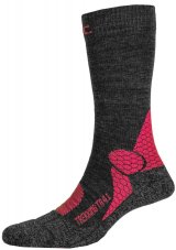 Ponožky P.A.C. TR 4.1 Trekking Merino Compression Pro Women Anthracite-Coral