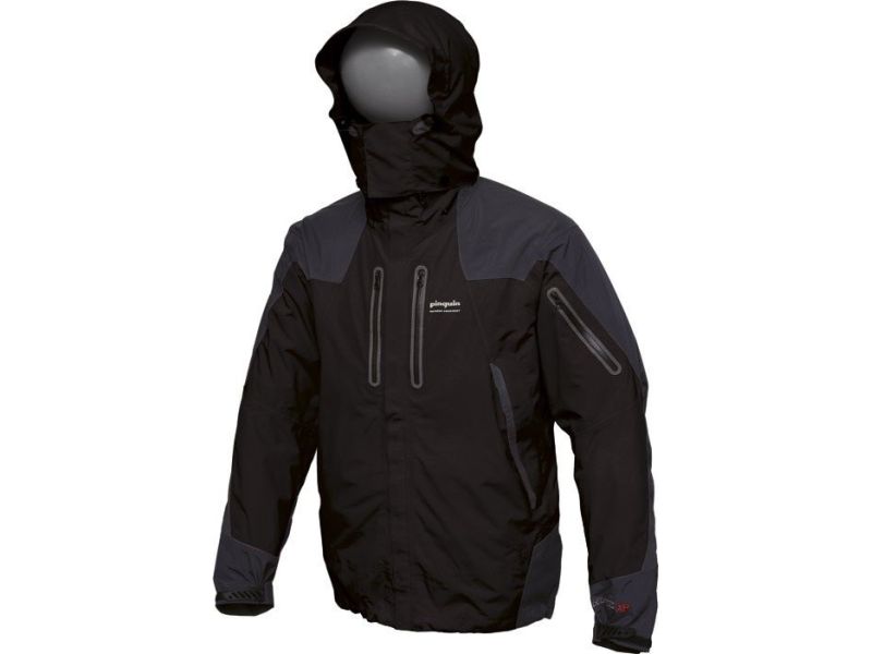 Pánska nepremokavá bunda Pinguin Alpin (black)