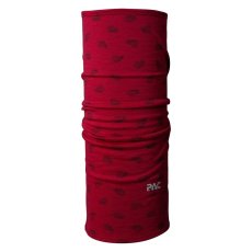 Multifunkčná šatka P.A.C. Merino Wool - Paisley Plum Black