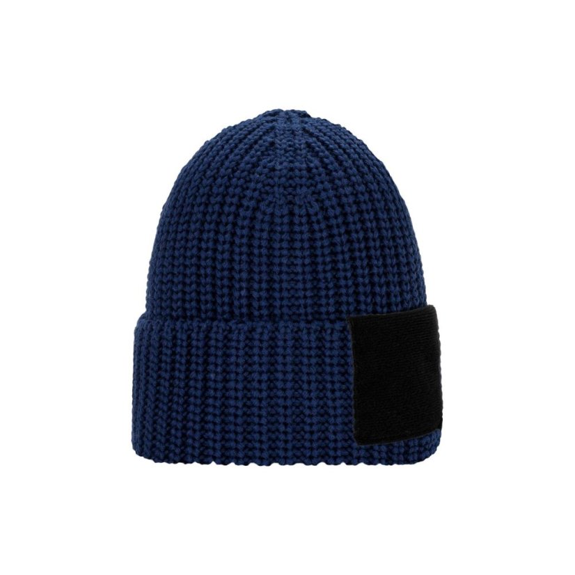 Čiapka P.A.C. DIY Pat Merino Beanie - Navy