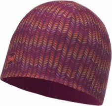 Detská čiapka BUFF Microfiber & Polar Hat [starší model] - Spike Deep Grape / Mardigrape