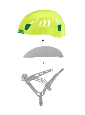 Prilba Climbing Technology Moon External Shell - Lime/Green