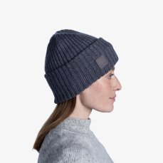 Čiapka BUFF Merino wool Knitted Hat - Ervin Grey