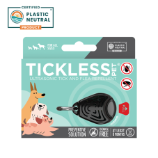 Ultrazvukový odpudzovač kliešťov pre psov a mačky Tickless PET Black