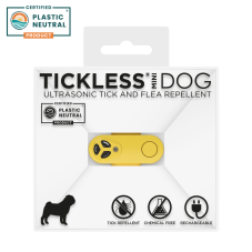 Dobíjateľný ultrazvukový odpudzovač kliešťov pre psov a mačky Tickless Mini Dog Marigold