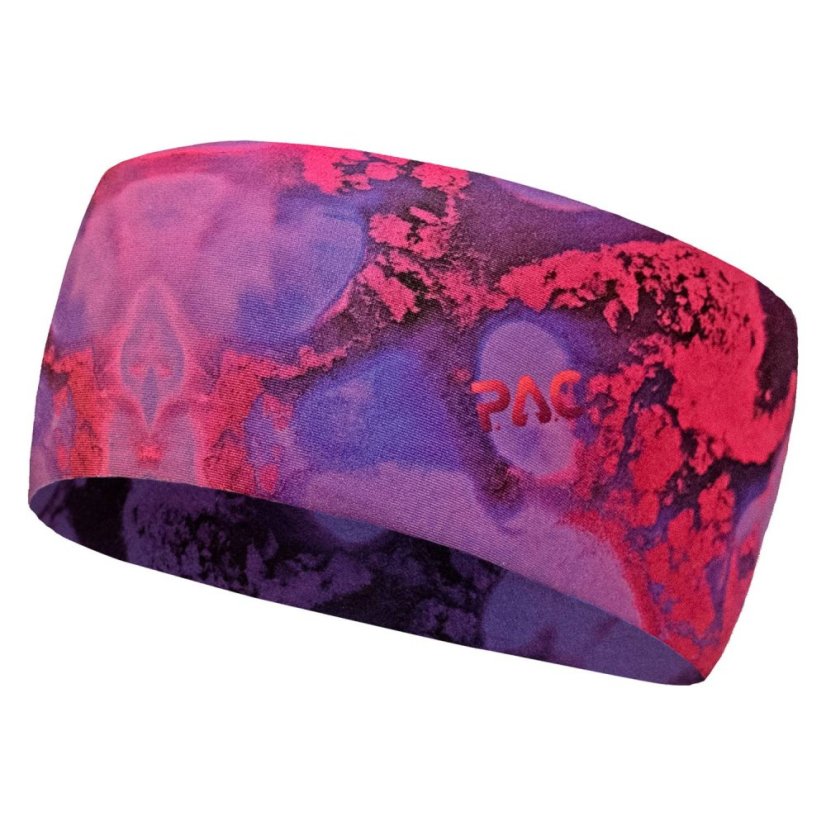 Čelenka P.A.C. Seamless Warm Headband - Deep Psyflora