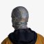 Kukla BUFF ThermoNet Hinged Balaclava [starší model] - Bosky Moss Green