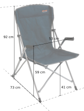 Stolička Pinguin Guide Chair (petrol)