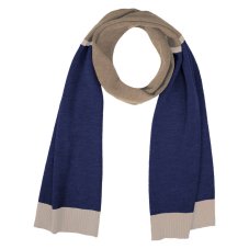 Šál P.A.C. Balua Merino Scarf - Grey/Navy