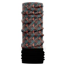 Detská multifunkčná šatka P.A.C. Kids Recycled Fleece - Woodland Mushroom