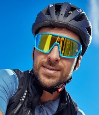 Okuliare DEMON GRAVEL - MATT BLUE