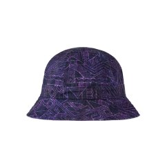 Detský klobúk BUFF Fun Bucket Hat - Kasai Violet