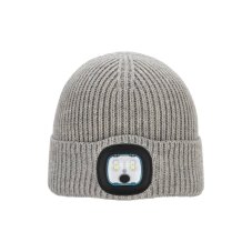 Čiapka P.A.C. Lumo Reflective LED Beanie - Grey Melange