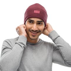 Čiapka BUFF Merino Fleece Hat - Maroon