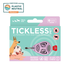 Ultrazvukový odpudzovač kliešťov pre psov a mačky Tickless PET Pink