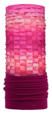 Detská multifunkčná šatka P.A.C. Kids Recycled Fleece - Corallcube