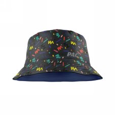 Detský klobúk P.A.C. Kids Ledras Bucket Hat - Blue AOP