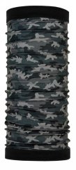 Multifunkčná šatka P.A.C. Twisted Fleece - Camo Ash