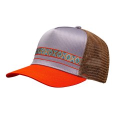 Šiltovka P.A.C. Twill Trucker Cap - Multicolored Orange