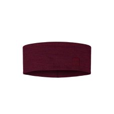 Čelenka BUFF Merino Wide Headband - Solid Tibetan Red