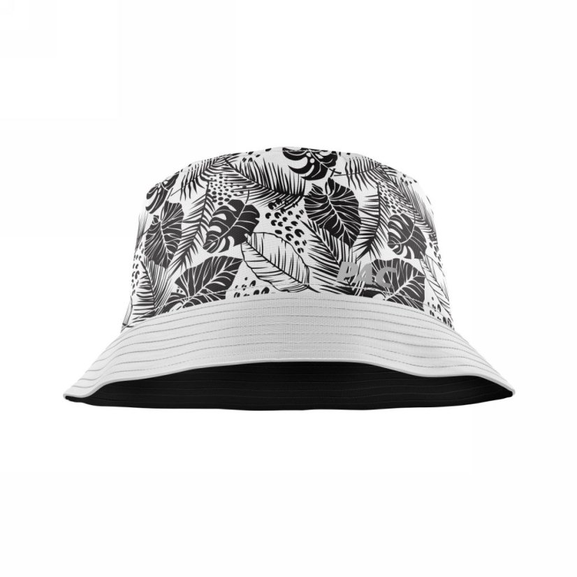 Klobúk P.A.C. Ledras Bucket Hat - Black/White AOP S/M