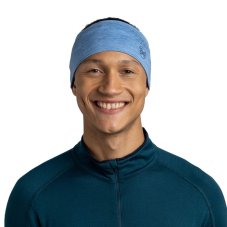 Čelenka BUFF DryFlx® Headband - Solid Washed Blue