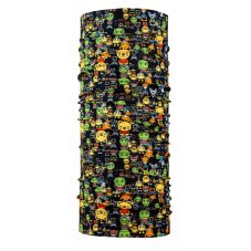 Detská multifunkčná šatka P.A.C. Kids UV Protector+ - Monsters Mix
