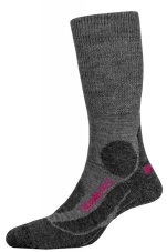 Ponožky P.A.C. TR 6.1 Trekking Merino Medium Women Melange-Berry