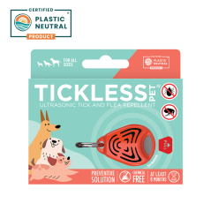 Ultrazvukový odpudzovač kliešťov pre psov a mačky Tickless PET Orange