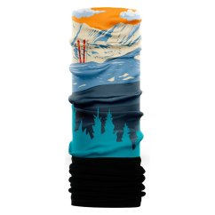 Multifunkčná šatka P.A.C. Recycled Fleece - Retro Winter