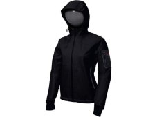Dámska softshellová bunda Pinguin Hoody (black/grey)