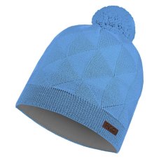 Čiapka P.A.C. Nature Iriwi 100% Recycled Merino Pom Beanie - Blue