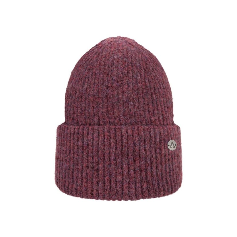 Čiapka P.A.C. Plila Recycyled Beanie - Bordeaux Melange