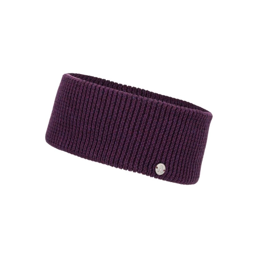 Čelenka P.A.C. Liv Merino Headband - Plum Melange